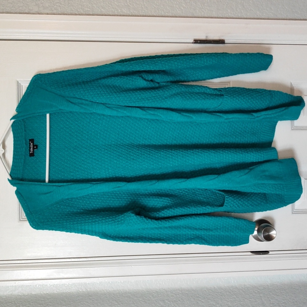 Teal Cardigan